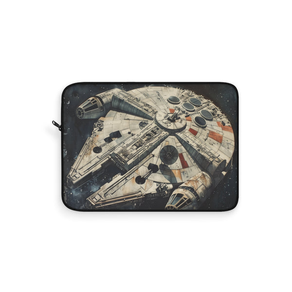 "Galactic Starship Laptop Sleeve"
