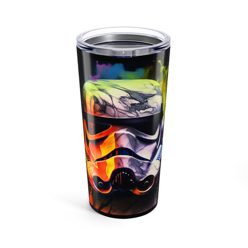 Galactic Storm Trooper Watercolor Bottle