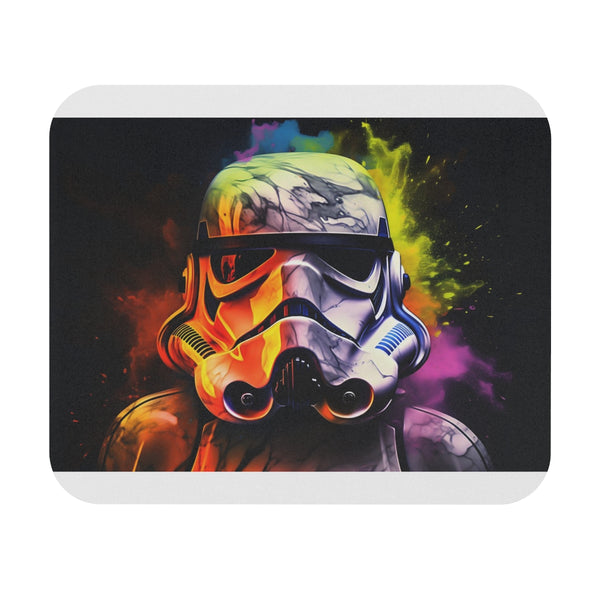 Galactic Stormtrooper Watercolor Mouse Pad