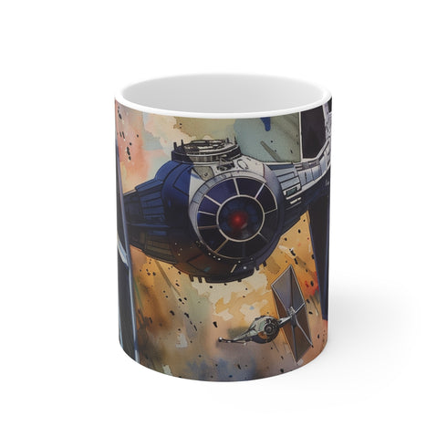 "Galactic Tie Fighter Coffee Mug"