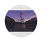 "Galactic Tree Round Rug"