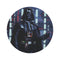 "Galactic Vader Round Rug"