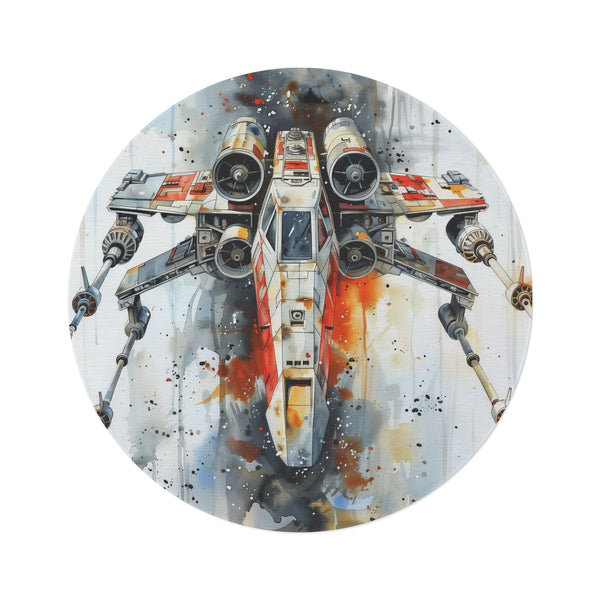 "Galactic X-Wing Star Wars Rug"