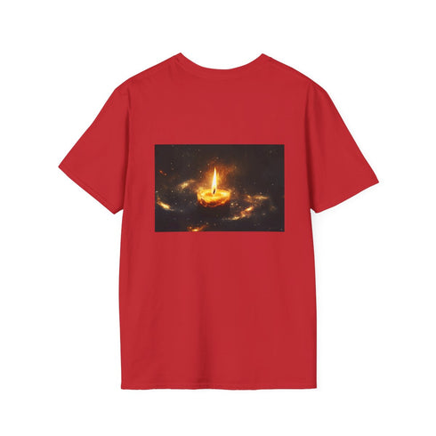 Galaxy Candle Universe T-Shirt Design