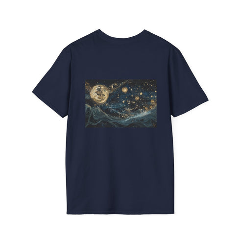 Galaxy Constellation Tapestry Print Shirt