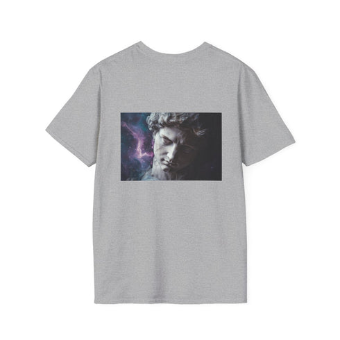 Galaxy Nebula Cracked Marble Statue