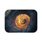 "Galaxy Spiral Nebula Tree Bath Mat"