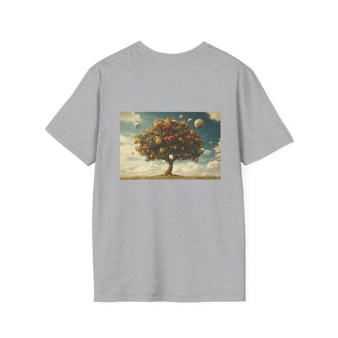 Galaxy Tree Planetary Fruit T-Shirt