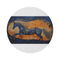 "Galloping Grace Round Rug"