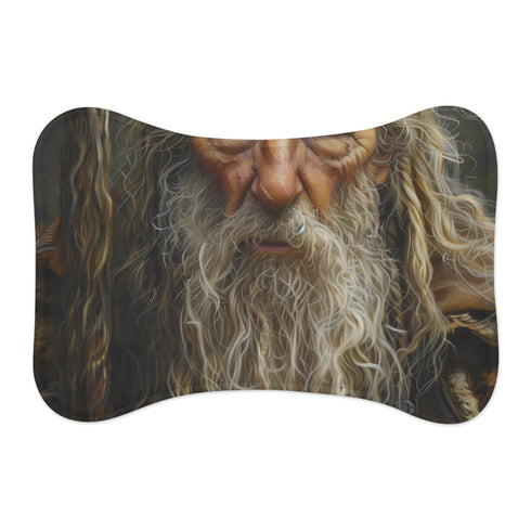 "Gandalf's Cozy Pet Mat: Wizard-approved comfort for furry friends"