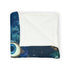 Garden of Floating Eyes under Aurora Plush Fleece Throw Blanket
