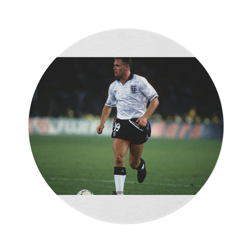"Gazza Round Rug: Legendary Style"