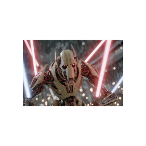 "General Grievous Four Lightsabers Poster"