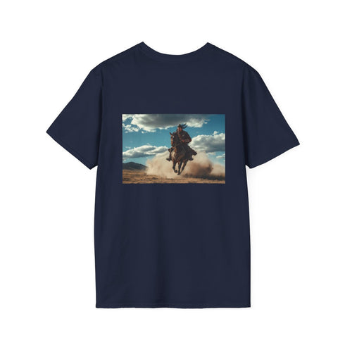 Genghis Khan Horseback Charging T-Shirt.