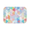 "Geometric Bliss Bath Mat"