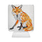 Geometric Fox Can Cooler Sleeve