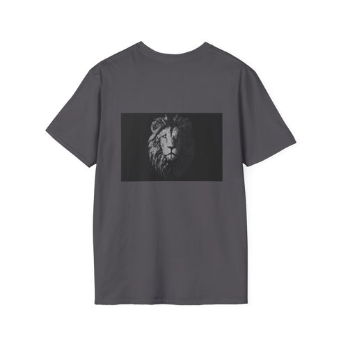 Geometric Lion Head Triangle T-Shirt