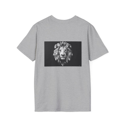 Geometric Triangle Lion Head Shirt