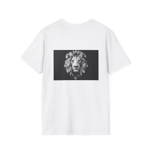 Geometric Triangle Lion Head Shirt