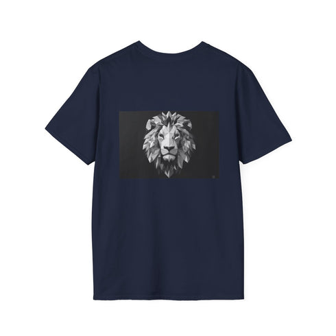 Geometric Triangle Lion Head Shirt