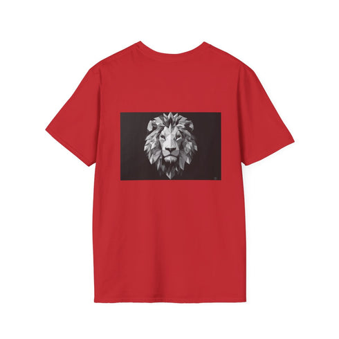 Geometric Triangle Lion Head Shirt