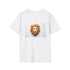 Geometric Triangle Lion Head T-Shirt
