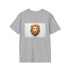 Geometric Triangle Lion Head T-Shirt