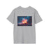 Geometric Volcano Erupting Light T-shirt