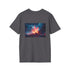 Geometric Volcano Erupting Light T-shirt