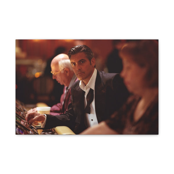 "George Clooney Dapper Heist Act"