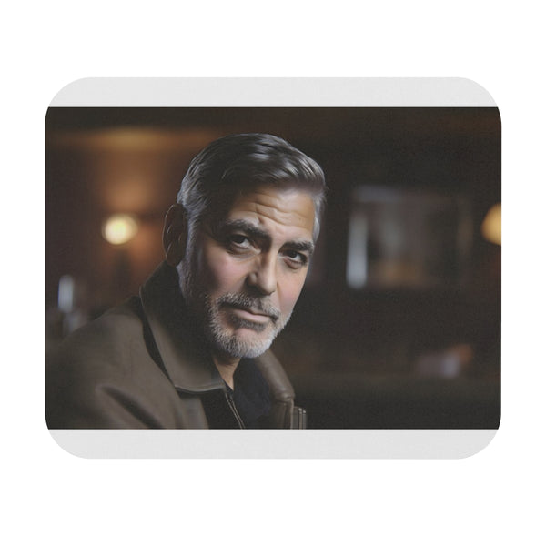 George Clooney Mouse Pad Hollywood Glamour on Your Desk!