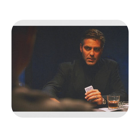 "George Clooney Oceans 11 Mouse Pad: Stylish and Sleek"