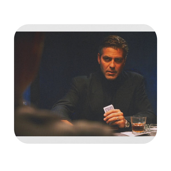 "George Clooney Oceans 11 Mouse Pad: Stylish and Sleek"