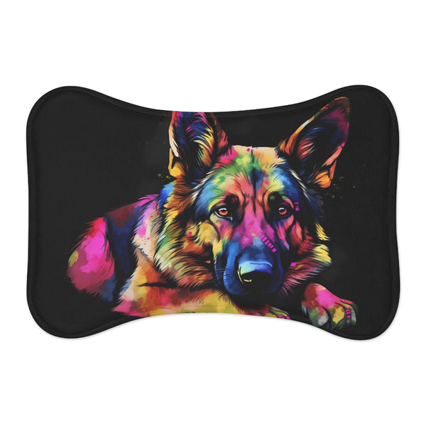 "German Shepherd Chic Pet Mat"