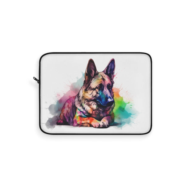 "German Shepherd Guard Laptop Sleeve"