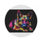 "German Shepherd Pup Round Rug"