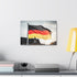 Germany Pride Canvas in Vibrant Flag Colors for Patriotic Home Decor