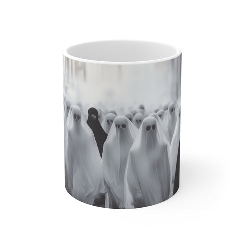 Ghostly City Escape Coffee Mug