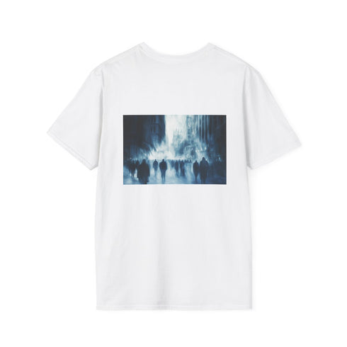 Ghostly City Stroll T-Shirt Design