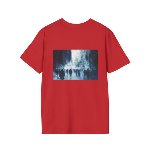 Ghostly City Stroll T-Shirt Design