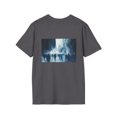 Ghostly City Stroll T-Shirt Design