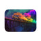 "Ghostly Train Rainbow Bath Mat"