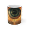 Giant Eye Burning City Mug