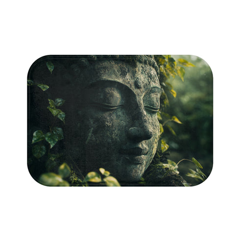 "Giant Jungle Awakening Bath Mat"