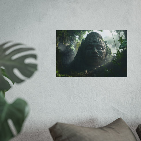 Giant Jungle Statue Awakens Powerfully