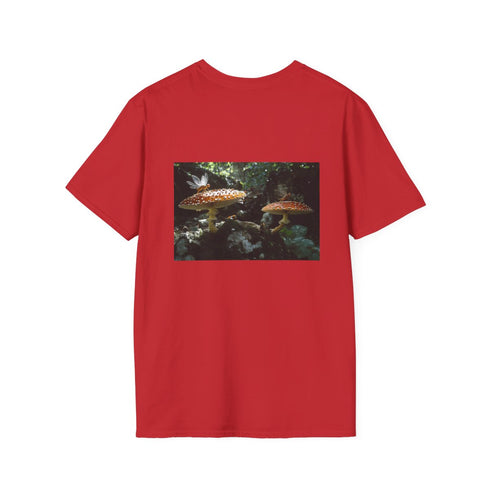 Giant Mushroom Fairy Fantasy T-Shirt