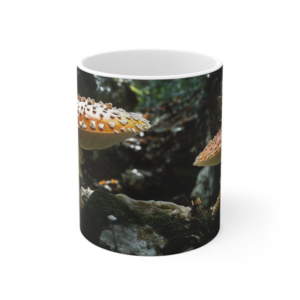 Giant Mushroom Fairy Mug Design