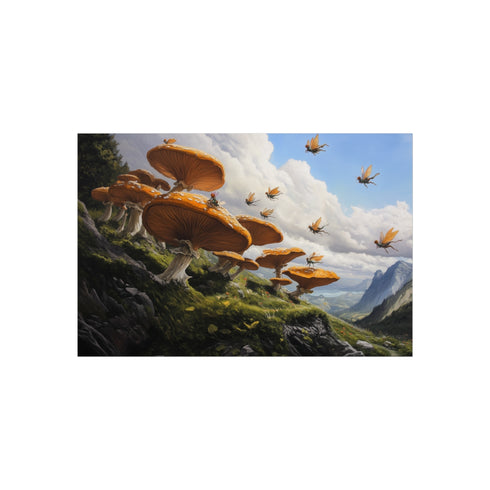 Giant Mushrooms and Flying Fairies