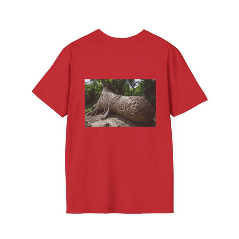 Giant Tree Carved Galaxy Runes