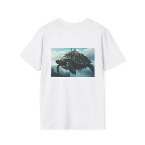 Giant Turtle City Fantasy T-Shirt